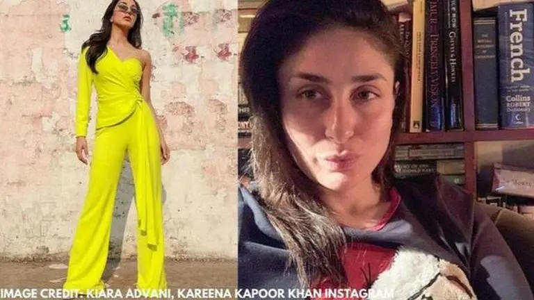Kareena Kapoor Khan and Kiara Advani show netizens how to work from home, see pics Kareena Kapoor Khan
