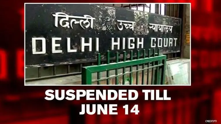 Delhi High Court announces extension on suspension of functioning till June 14 Delhi