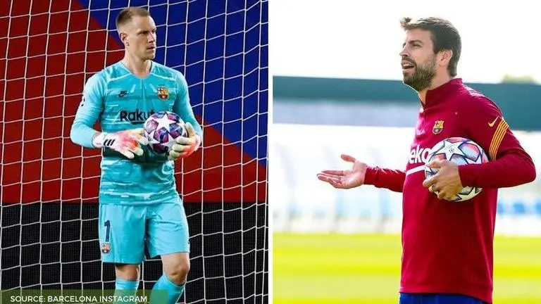 Barcelona players DIVIDED over pay cut saga after Pique, Ter Stegen extend stay Barcelona