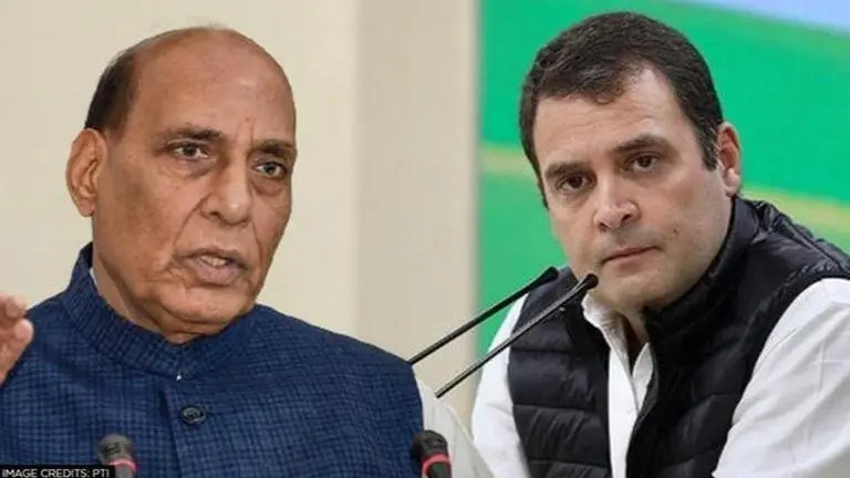 'Rafales have landed but Rahul Ji is yet to take off': Defence Minister Rajnath Singh Rafales, Rahul Gandhi, Defence Minister Rajnath Singh