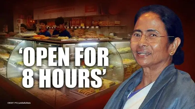 Bengal allows sweet shops to remain open for 8 hrs amid lockdown; BJP takes a swipe West Bengal