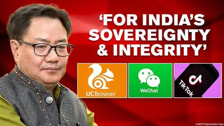 Govt banned 59 Chinese apps for India's safety, sovereignty & integrity, says Kiren Rijiju Chinese apps