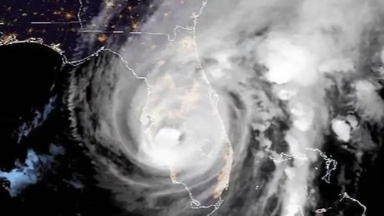 Satellites beam scary visuals of category 3 storm 'Hurricane Ian' near Florida from space Hurricane Ian
