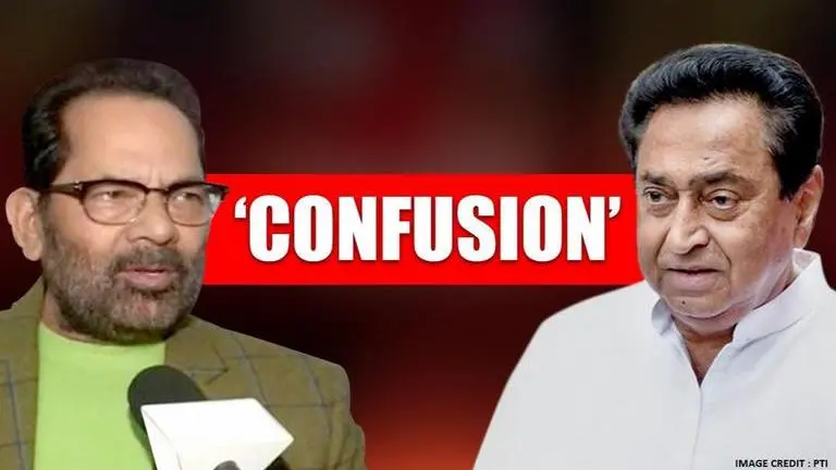 'Jugaad now stopped, Choomantar has started': Naqvi blames Cong leadership for MP crisis BJP