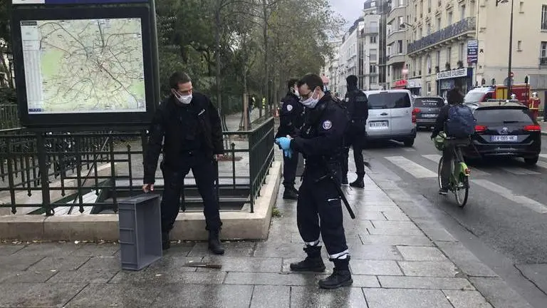 Paris attack: French Minister calls stabbing near Charlie Hebdo office 'an act of terror' Paris attack