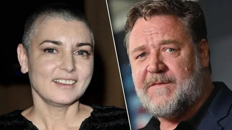 Russell Crowe recalls last meeting with Sinead O'Connor: Under the streetlights... Russell Crowe