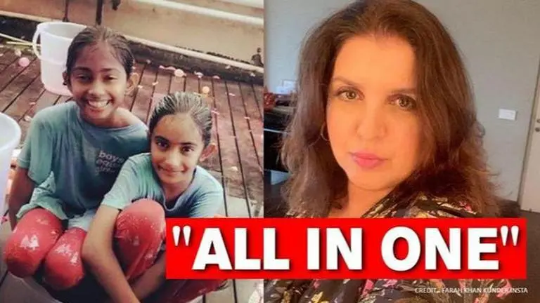 Farah Khan shows off daughters' assignments, says 'lucky for them as mommy is quite good' Farah Khan