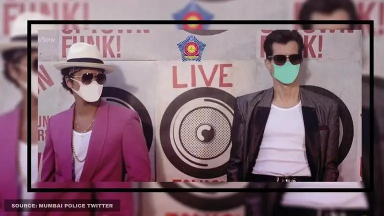 Mumbai Police gives hilarious twist to 'Uptown Funk' to raise COVID-19 awareness Mumbai Police
