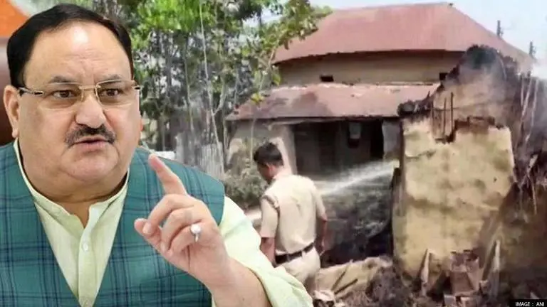 West Bengal: JP Nadda condemns Birbhum violence, seeks immediate action against culprits West Bengal