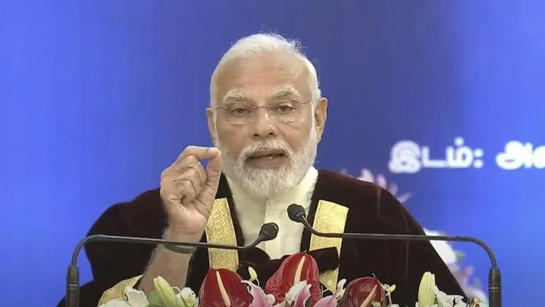 PM Modi lauds India's youth at Anna University event; 'innovation becoming a way of life' PM Modi