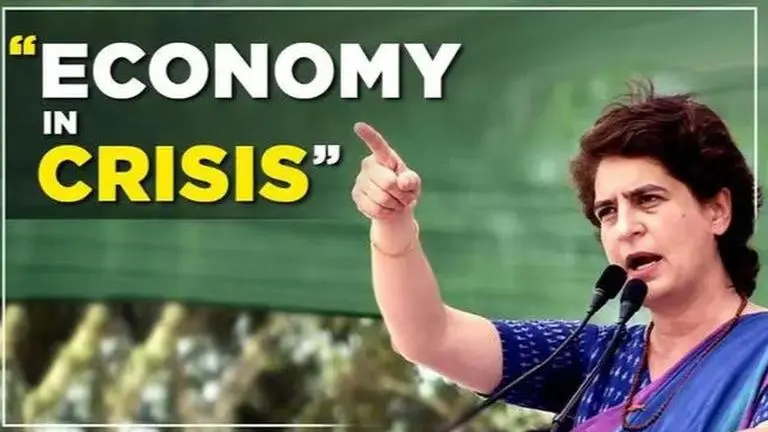 Priyanka Gandhi slams Centre on economy; cites truck sales decline Priyanka Gandhi