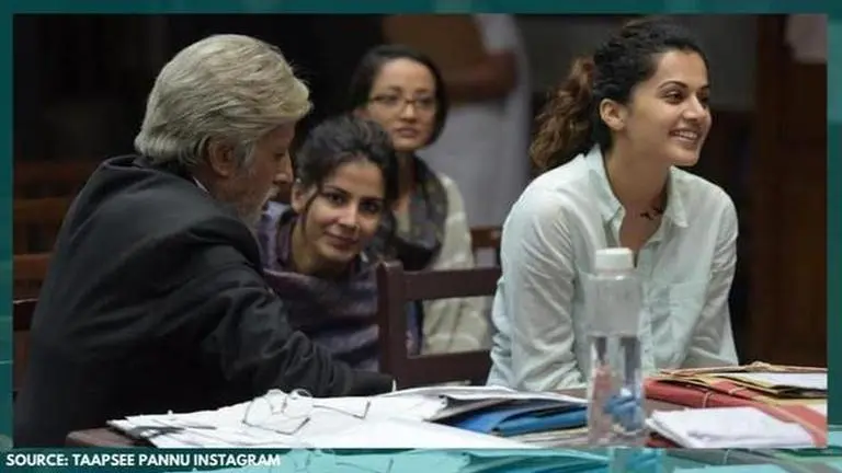 Taapsee Pannu continued to shoot for courtroom scene in 'Pink' with viral infection? Taapsee Pannu