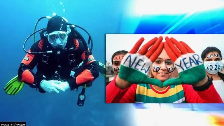 In Italy, divers ring in 2022 by marking traditional plunge into freezing Tiber River Italy