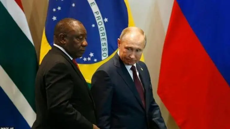 Will South Africa comply with ICC mandate and arrest Putin at the BRICS summit in August? Putin & Ramaphosa