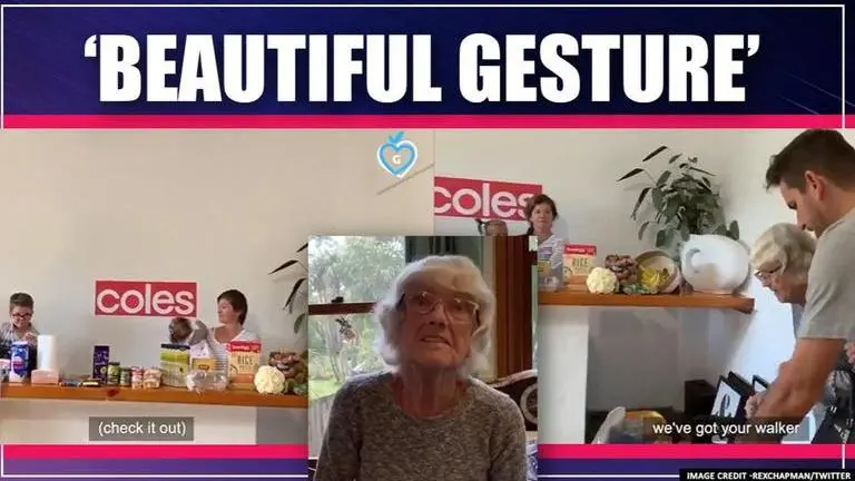 Man creates supermarket at home for 87-year-old mom amid lockdown, netizens impressed Man