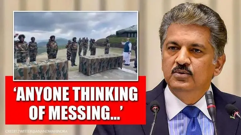 Anand Mahindra in awe of Sikh Battalion's Jaikara; 'would be suicidal to mess with them' Anand Mahindra