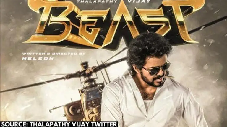 'Beast' team shares unseen photoshoot pic of Thalapathy Vijay on his birthday Beast poster