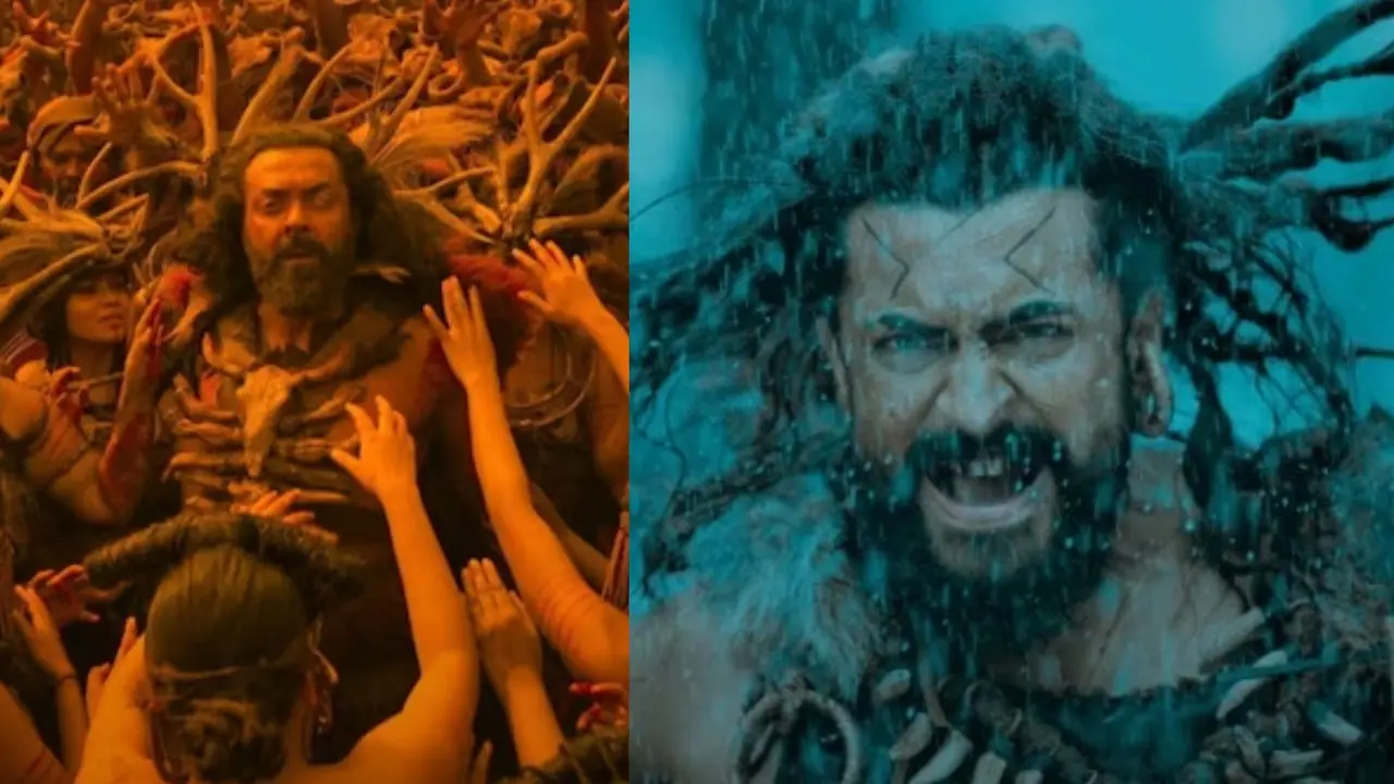 Bobby Deol and Suriya in Kanguva