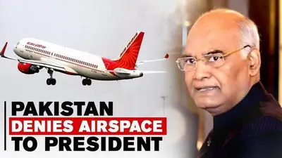 Pak refuses airspace to President Ram Nath Kovind for foreign visits Pakistan