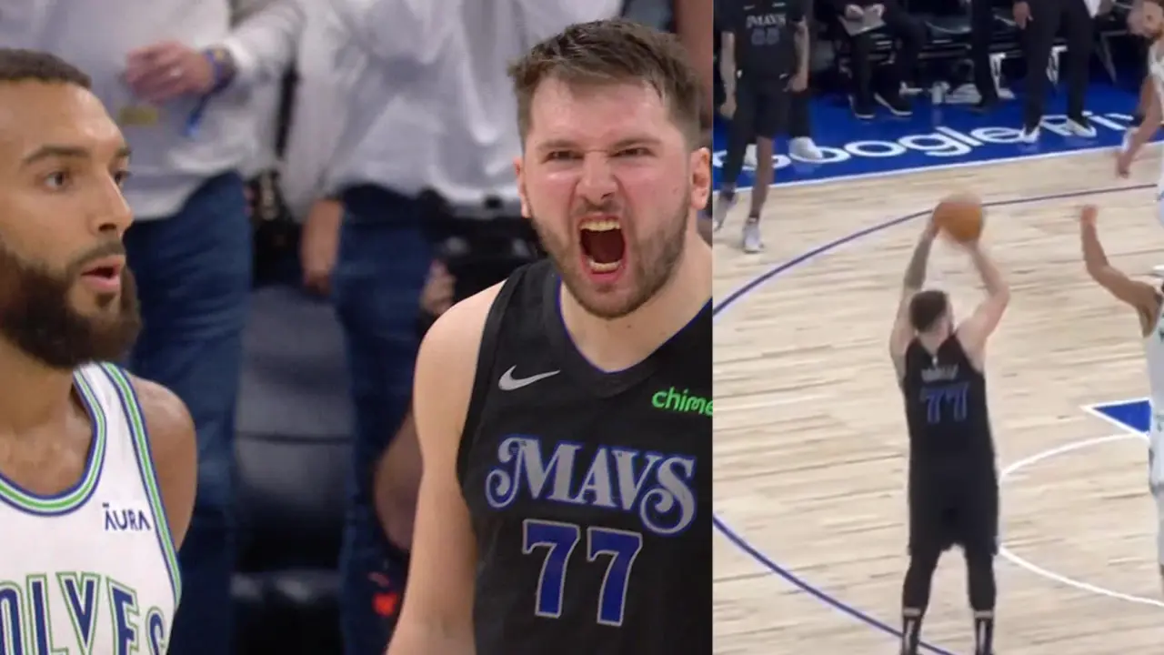 Luka Doncic goes INSANE over Rudy Gobert to hand Dallas Mavericks 2-0 lead in WCF Luka Doncic goes insane of Rudy Gobert