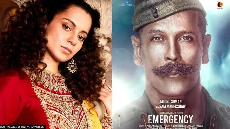 'Emergency': Kangana Ranaut introduces Milind Soman as 'visionary leader' Sam Manekshaw Emergency film
