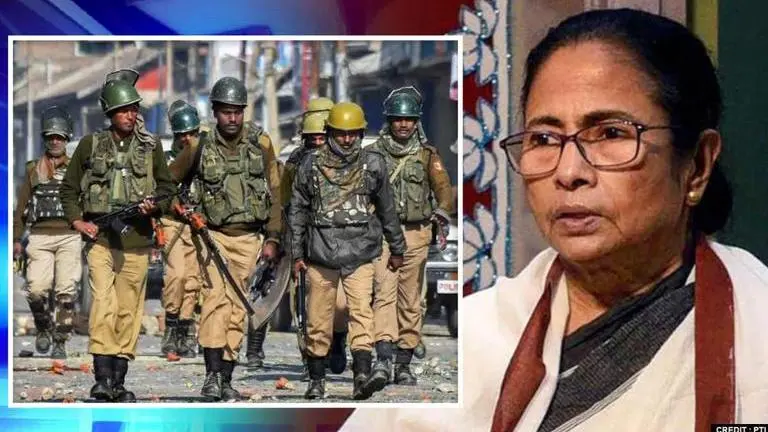 CRPF responds to Mamata Banerjee's 'Central forces killed 4 people' in Cooch Behar remark PTI