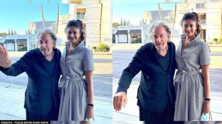 Pooja Batra & Al Pacino watch his movie together, post pics & reveal which film Pooja Batra, Al Pacino, And Justice For All, Al Pacino in And Justice For All