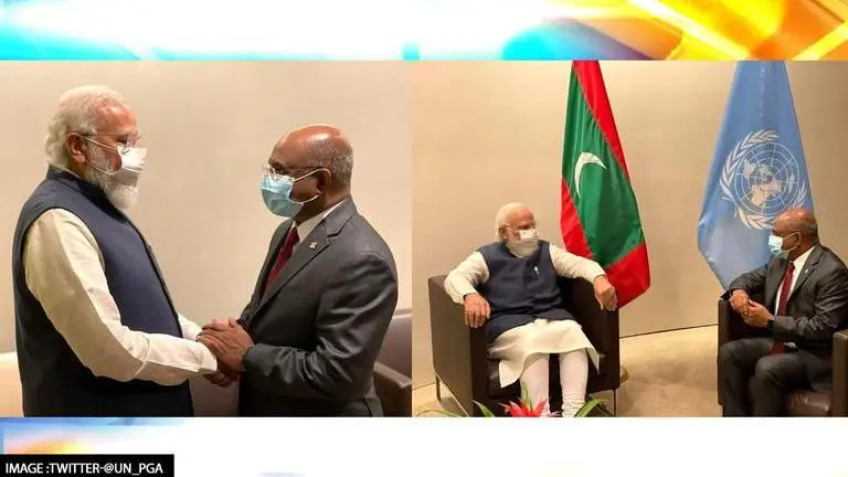 UNGA President Abdulla Shahid welcomes PM Modi to 76th session; thanks him for support UNGA President