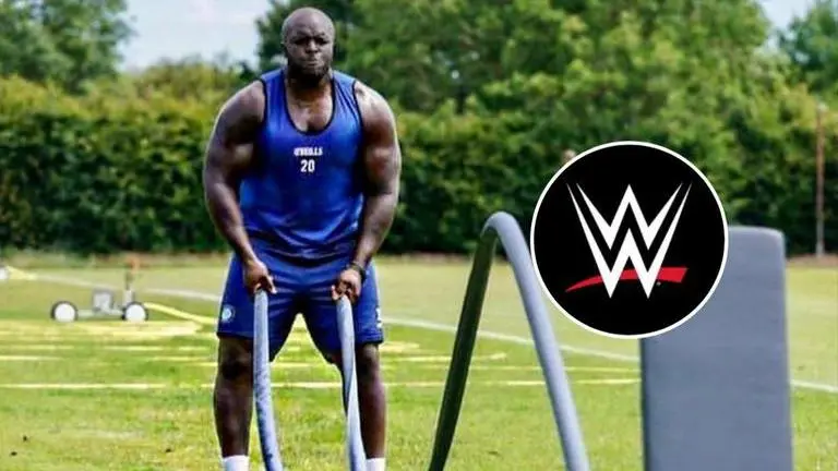 FIFA's strongest player Adebayo Akinfenwa in talks over sensational move to WWE FIFA