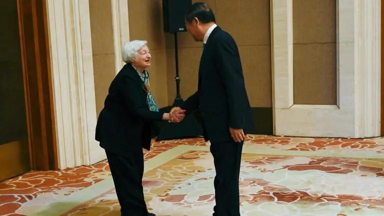 Janet Yellen's bow to Chinese official in Beijing fails to wow Americans back home Janet Yellen