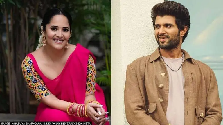 Anasuya Bharadwaj reportedly trolled by Vijay Deverakonda fans; warns 'I will file a case' Vijay Deverakonda