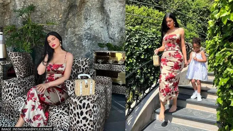Did Kylie Jenner reveal her baby's name while sharing pics from Kourtney-Travis' wedding? Kylie Jenner