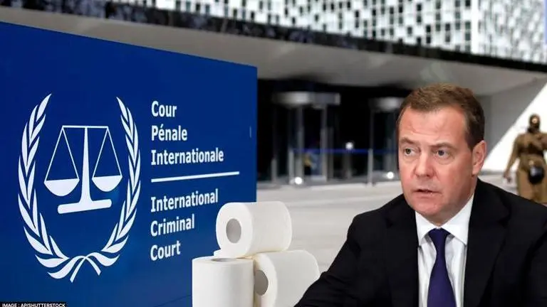 Ex-Russian President Medvedev likens ICC arrest warrant for Putin to toilet paper Medvedev, ICC, toilet paper