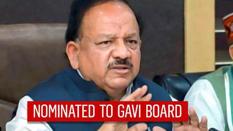 India's Health Minister Dr Harsh Vardhan nominated to global vaccine alliance GAVI's board Union health minister