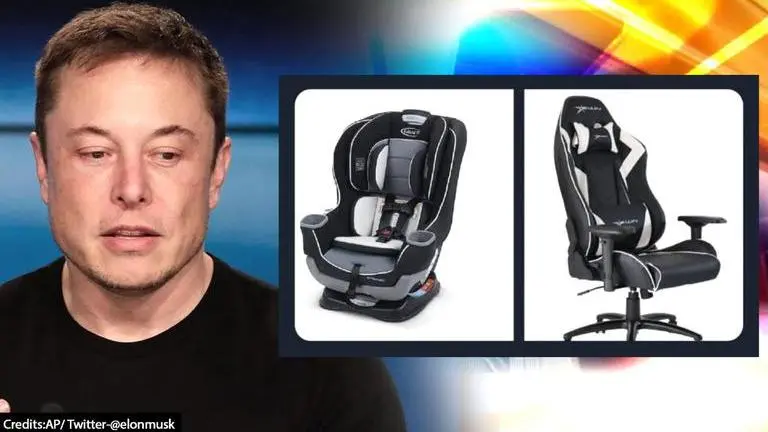 Elon Musk realizes stunning similarities between gaming chair and toddler's seat Gaming Chair