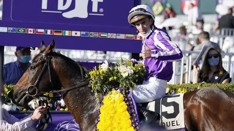Longshot Order of Australia, 73-1, win Breeders' Cup Mile