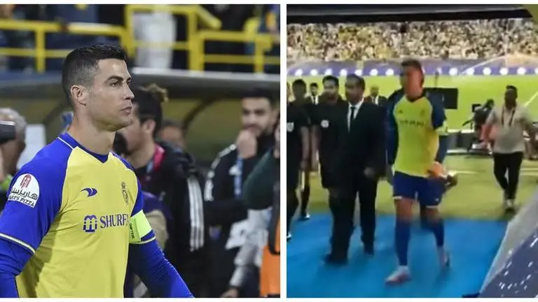 Watch: Cristiano Ronaldo reacts after kid confronts him and says 'Messi is way better' Cristiano Ronaldo