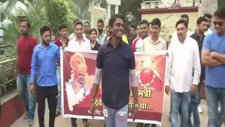 Fadnavis follower performs ritual for govt reformation amid deadlock Fadnavis