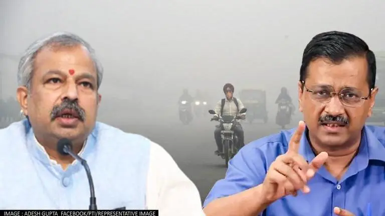 BJP's Adesh Kumar Gupta slams CM Kejriwal over Delhi pollution as govt declares lockdown Delhi air pollution