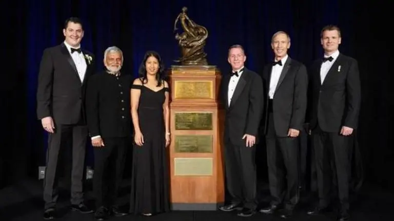 NASA's Ingenuity team receives prestigious award for pioneering powered flights on Mars NASA