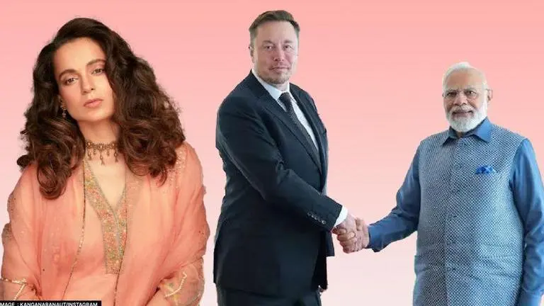 Kangana Ranaut calls PM Modi, Elon Musk her 'two most favourite people' kangana ranaut