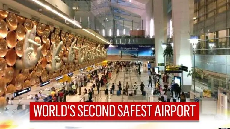 Delhi Airport gets big 'Safe Travel Barometer' win; emerges world's second-safest airport Delhi