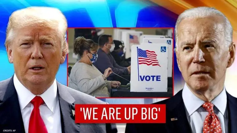 US election 2020: As Biden says 'on track to win', Trump claims 'they're trying to steal' US election 2020