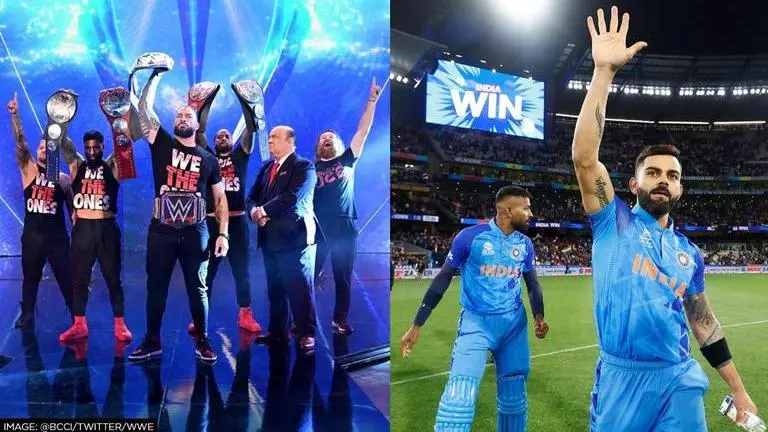 WWE legend reacts to Virat Kohli's innings, says he 'decided to acknowledge' Roman Reigns Paul Heyman, Virat Kohli, Roman Reigns