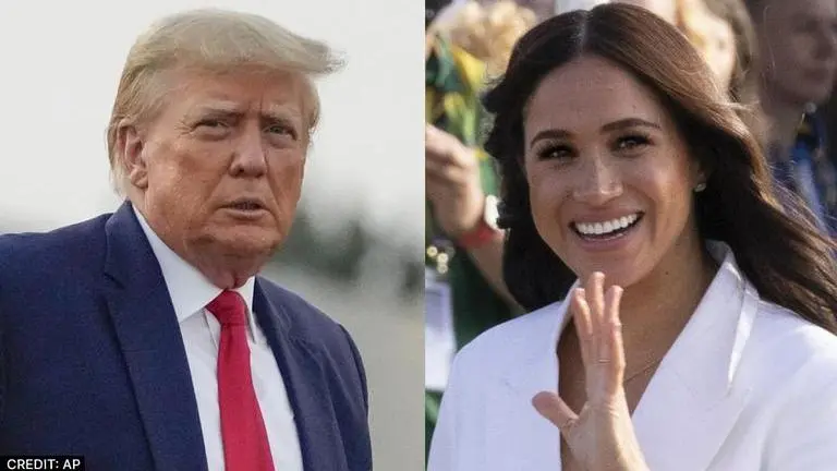 Donald Trump open to debate Meghan Markle & Prince Harry, snubs 2024 Republican rivals Donald Trump Meghan Markle