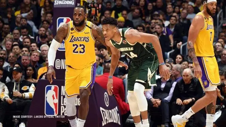Giannis Antetokounmpo hints at Lakers move next season after girlfriend admits being a fan Giannis Antetokounmpo