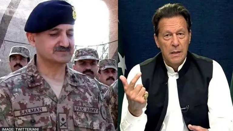 Watch | Pakistan Army Lahore Corps Commander's shocking video surfaces during PTI protests Pak Army