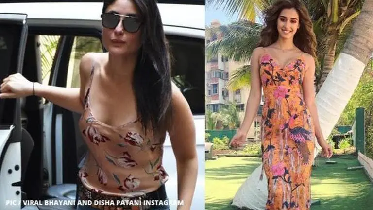 Kareena Kapoor Khan and Disha Patani slays in floral outfits; check out their pics Kareena Kapoor Khan