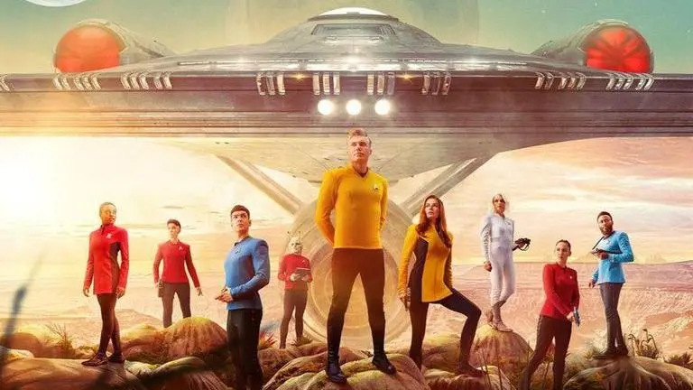 'Star Trek: Strange New Worlds' new trailer, poster reveal cast of upcoming enterprise Star Trek: Strange New Worlds, star trek strange new worlds poster,