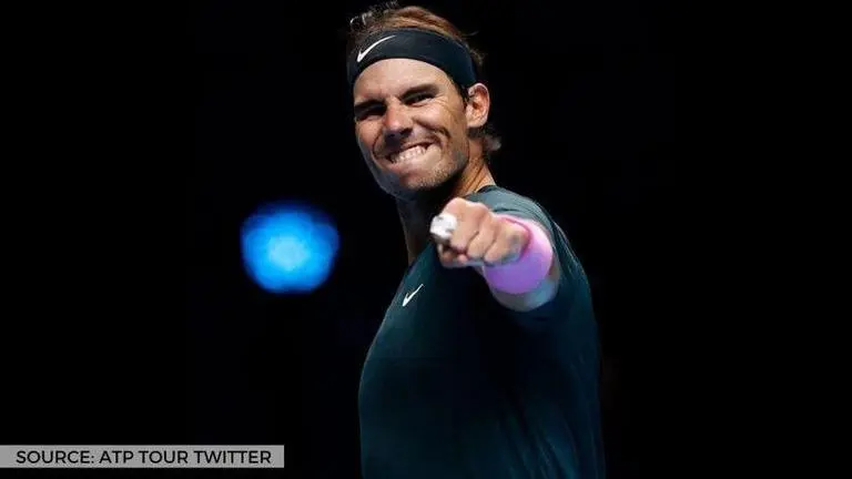 Rafael Nadal qualifies for ATP Finals semi-finals by beating Tsitsipas; watch highlights Rafael Nadal